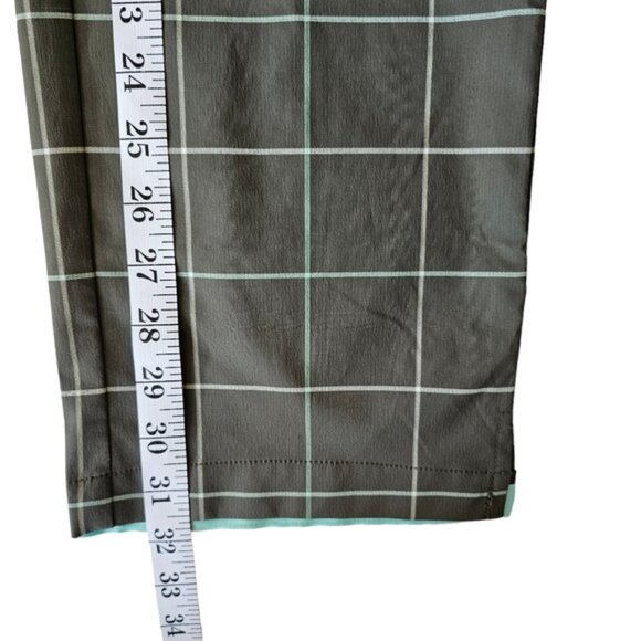 Nike Golf grey checkered grey pants size 6 - Picture 7 of 10